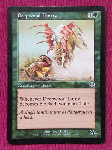 "Deepwood Tantiv" - Magic The Gathering Card - Mercadian