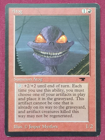 "Atog" - Magic The Gathering Card - Antiquities