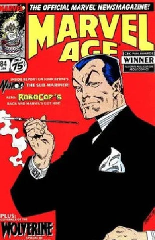 Marvel Age #84 - Marvel Comics - 1990