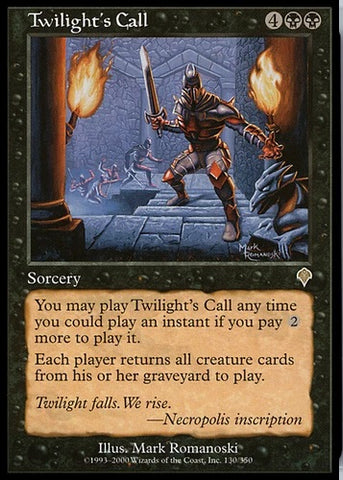 "Twilight's Call" - Magic The Gathering - Invasion