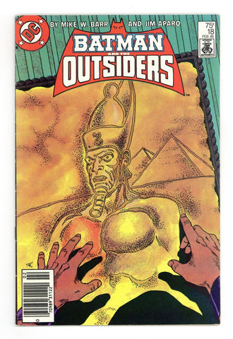 Batman and the Outsiders #18 - DC Comics - 1984