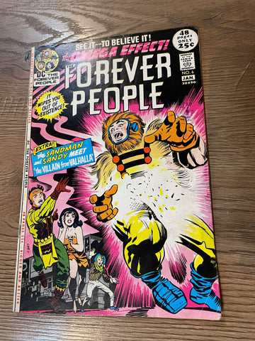 The Forever People #6 - DC Comics - 1972 - Back Issue