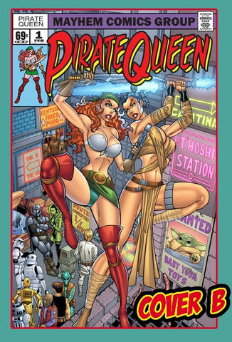 Pirate Queen #1 - Mayhem Comics - 2021 - Cover B