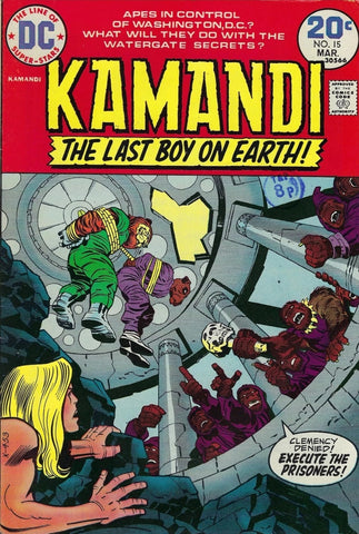 Kamandi, The Last Boy on Earth #15 - DC Comics - 1974