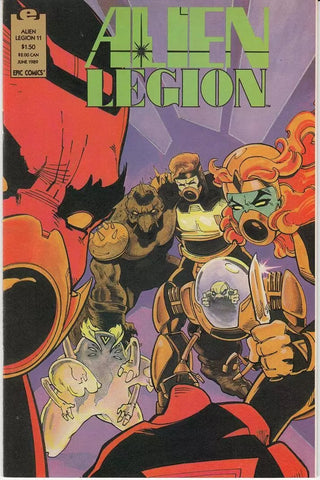 Alien Legion #11 - Epic Comics - 1989