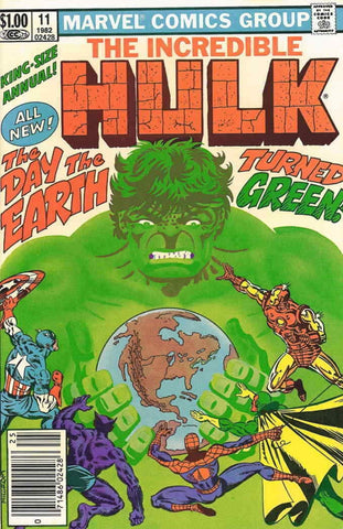 Incredible Hulk King-Size Annual #11 - Marvel Comics - 1982