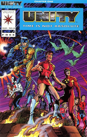 Unity: Time Is Not Absolute #0 - Valiant Comics - 1992