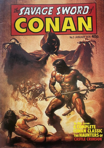 Savage Sword of Conan Magazine #3 - Marvel - 1978