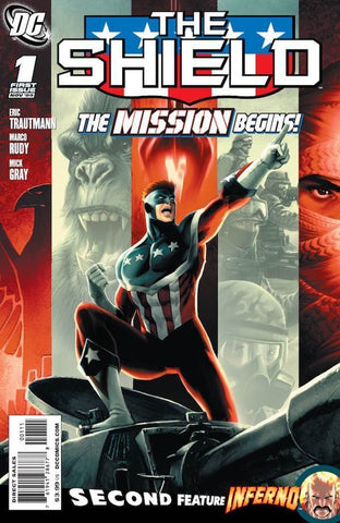 The Shield #1 - #10 (10x Comics RUN) - DC Comics - 2009/2010