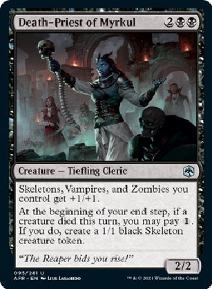 "Death-Priest Of Myrkul" x4 - Magic The Gathering - AFR - 4-Card Playset