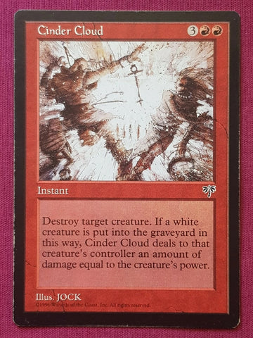 "Cinder Cloud" - Magic The Gathering Card - Mirage