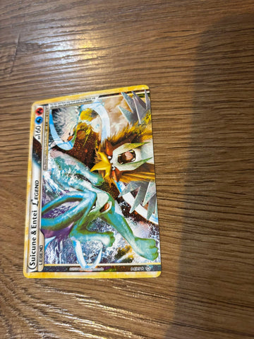 Suicune & Entei Legend - Pokemon Card 94/95 - Top half
