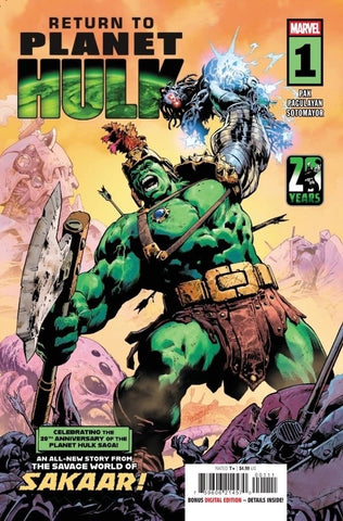 Return to Planet Hulk #1 - Marvel Comics - 2025