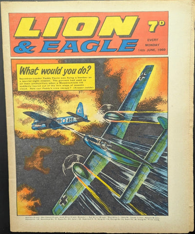 Lion & Eagle - British Comic - 14th June 1969