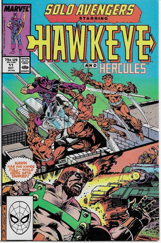 Solo Avengers #11 - Marvel Comics - 1988