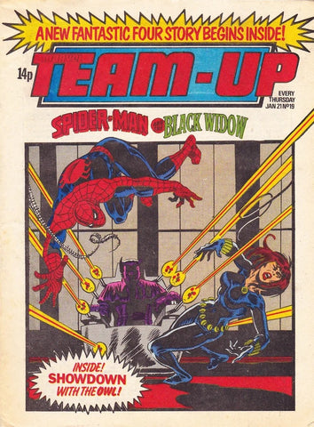 Marvel Team-Up #19 - Marvel Comics/British - 1981