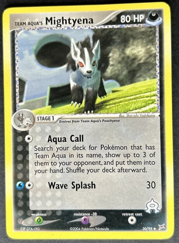 Mightyena 30/95 - Pokémon Card - 2004 - NON-Holo