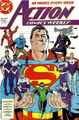 Action Comics #601 - DC Comics - 1988