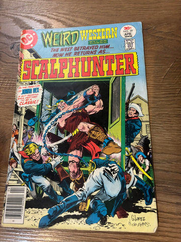Weird Western Tales #39 - DC Comics - 1977 - 1st Appearance Scalphunter