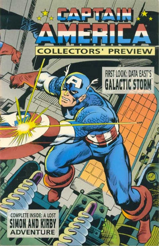 Captain America Collector's Preview #1 - Marvel Comics - 1995