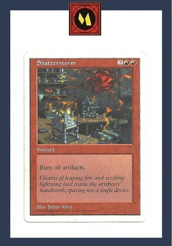 "Shatterstorm" - Magic The Gathering - 5th Edition
