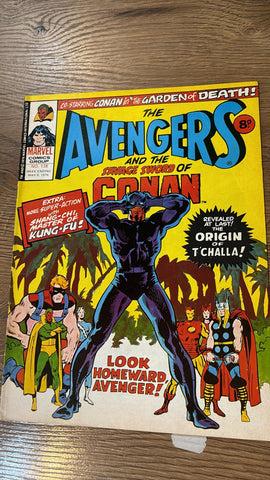 The Avengers #138 - Marvel/British - May 1976 - Black Panther