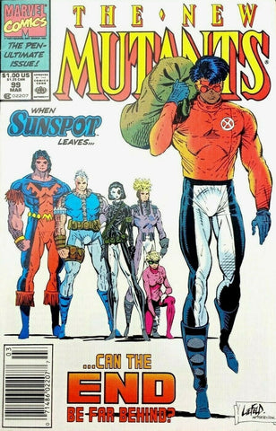 The New Mutants #99 - Marvel Comics - 1991 - 1st App. Feral & Shatterstar