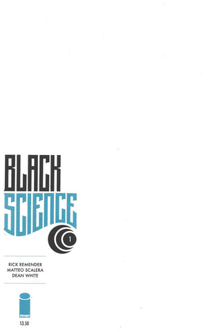 Black Science #1 - Image Comics - 2013 - Blank Sketch Variant