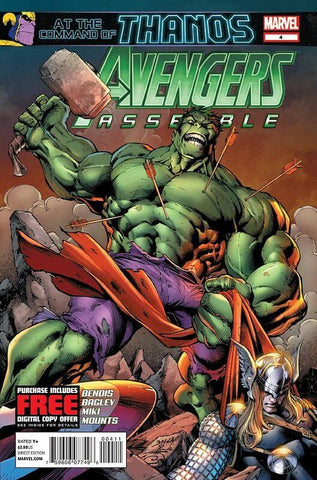 Avengers Assemble #4 - Marvel Comics - 2012
