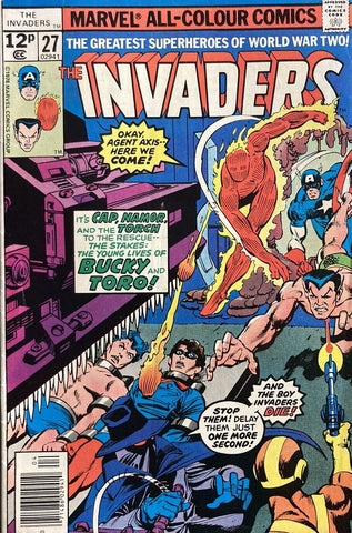 The Invaders #27 - Marvel Comics - 1978