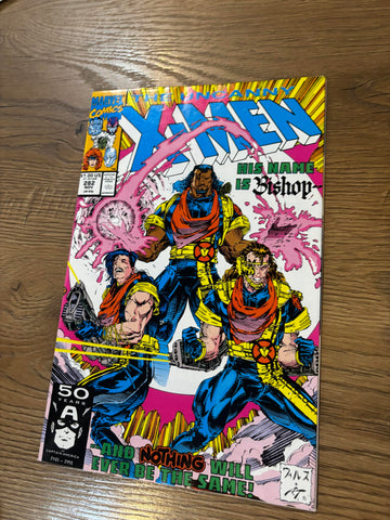Uncanny X-Men #282 - Marvel Comics - 1991 - 1st app Bishop