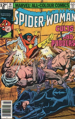 Spider-Woman #14 - Marvel Comics - 1980 - Pence Copy