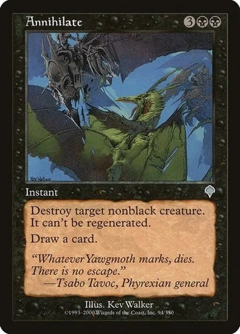 "Annihilate" - Magic The Gathering - Invasion