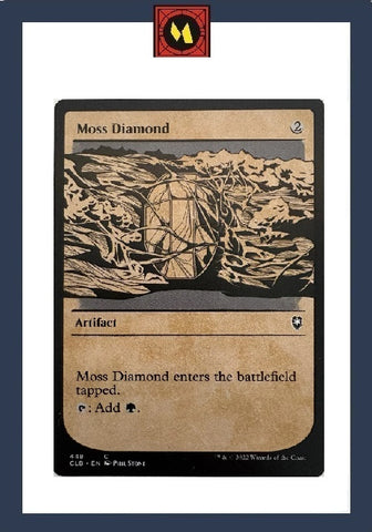 "Moss Diamond" x4 - Magic The Gathering Card - CLB - 4-Card Playset