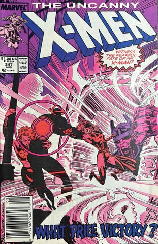 Uncanny X-Men #247 - Marvel Comics - 1989