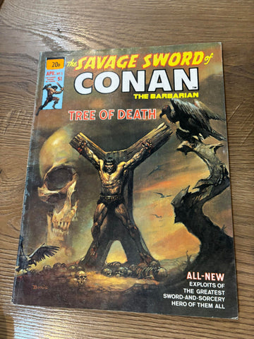 Savage Sword of Conan #5 - Marvel Magazines - 1975