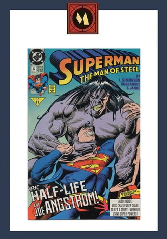 Superman Man of Steel #4 - DC Comics - 1991