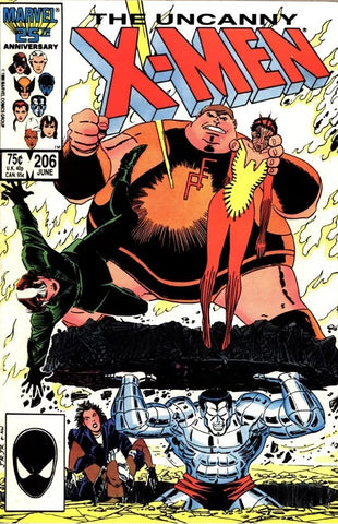 Uncanny X-Men #206 - Marvel Comics - 1986