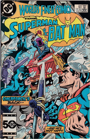 World's Finest #316 - DC Comics - 1985