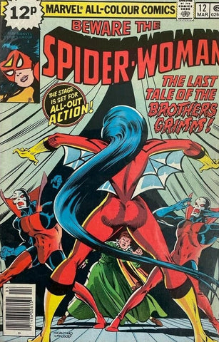 Spider-Woman #12 - Marvel Comics - 1980 - Pence Copy