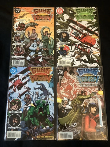Guns Of The Dragon #1 - #4 (Set) - DC Comics - 1998