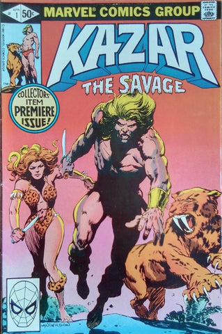 Ka-Zar the Savage #1 - Marvel Comics - 1981 - Cents Copy