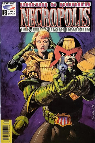 Necropolis #3 - Fleetway/Quality - 1992