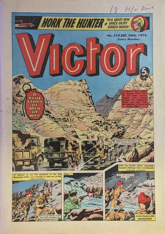 Victor Comics LOT A3 (Lot of 13x Comics) - British Comic - 1975