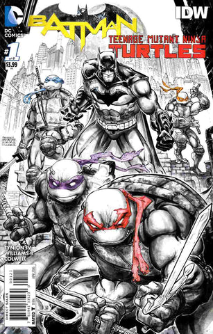 Batman/Teenage Mutant Ninja Turtles #1 - IDW - 2016 - 2nd Print