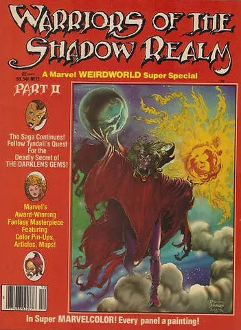 Warriors Of The Shadow Realm #12 - Curtis Magazines - 1979