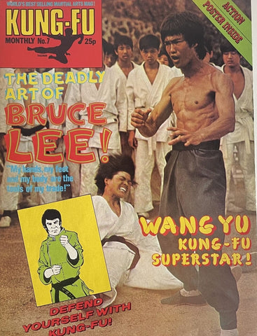 Kung-Fu Monthly #7 - Martial Arts Magazine - Bruce Lee - 1975