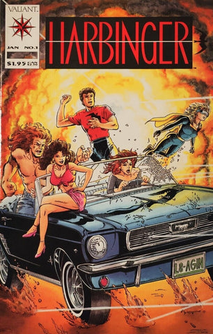 Harbinger #1 - Valiant Comics - 1992 - With Coupon - 1st App. Harbinger