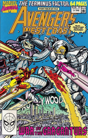 Avengers West Coast Annual #5 - Marvel Comics - 1990