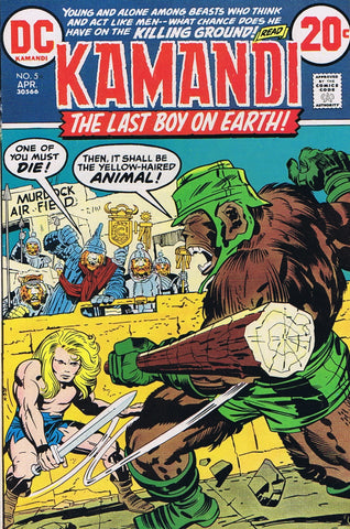 Kamandi, The Last Boy on Earth #5 - DC Comics - 1973